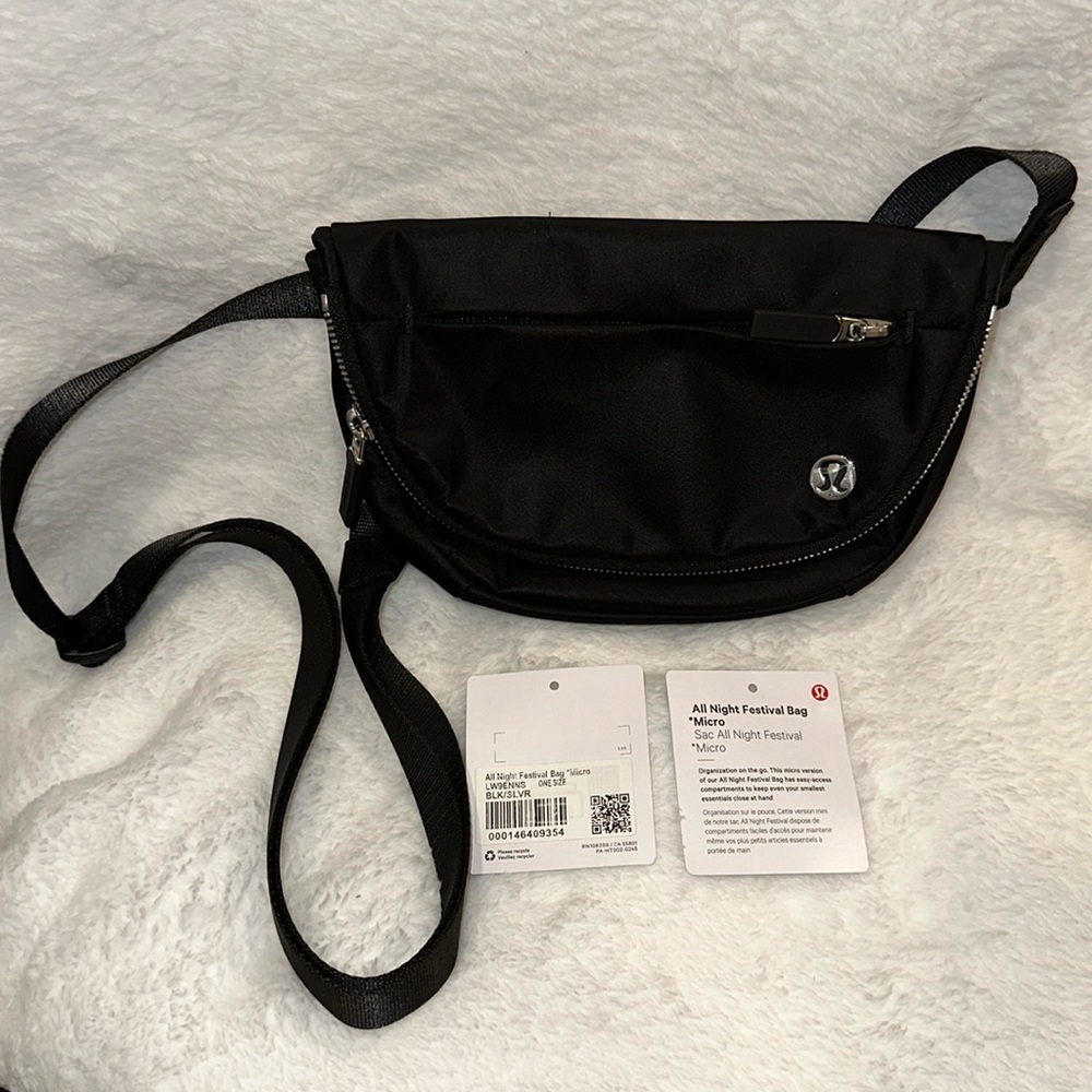 BNEW LULEMON ALL NIGHT FESTIVAL BAG 2L